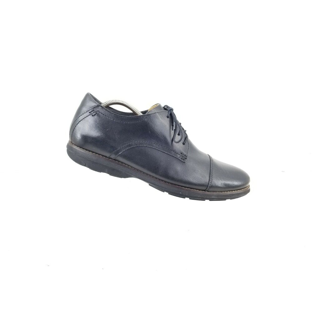 American Classic DeLaRentis Black Leather Dress Oxford Men's Extreme Comfort 11M